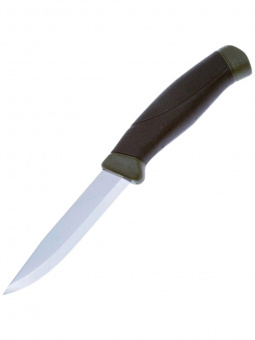 Нож Morakniv Companion MG (S), нержавеющая сталь, цвет хаки (11827)