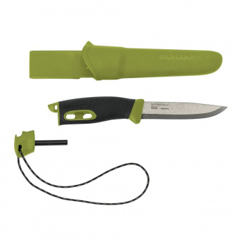 Нож Morakniv Companion Spark Green, нержавеющая сталь (13570)