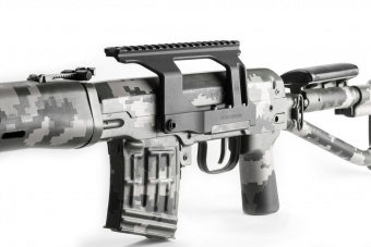 Кронштейн SAG S20020 боковой для СВД/Тигр - Picatinny/Weaver, высокий