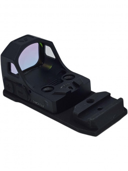 Комплект Прицел коллиматорный Vector Optics Frenzy-S 1x17x21 GENII + Площадка на пистолет ПЛК/Glock/Тень-37 (Платформа MAG), Легальный Арсенал