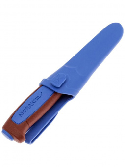 Нож Morakniv Basic 511 (C), углеродистая сталь, Blue/Dala Red (14501)