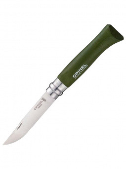Нож Opinel №08 TREKKING клинок 8,5см, нержавеющая сталь, хаки (001980)