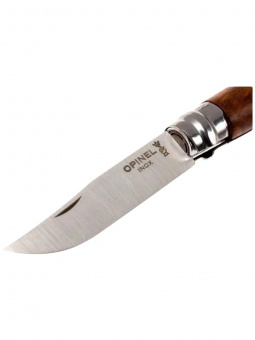 Нож Opinel №08 клинок 8,5см, нержавеющая сталь, рукоять ореховая (002022)