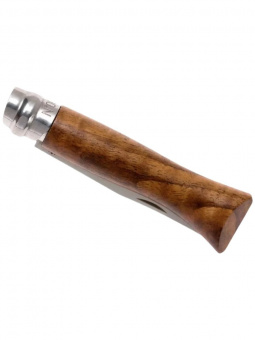 Нож Opinel №08 клинок 8,5см, нержавеющая сталь, рукоять ореховая (002022)