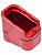 Крышка-утяжелитель магазина Glock+5, Легальный Арсенал, Красный