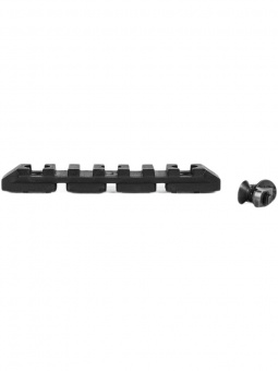 Планка Picatinny M-LOK на 7 слотов (полиамид), Black (черный), ARMACON