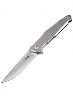 Нож складной Ruike P108-SF, cеребряно-синий