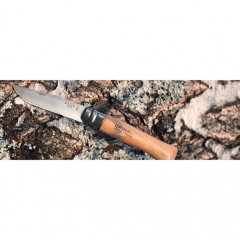 Нож Opinel №09 клинок 9см, нержавеющая сталь, рукоять бук, блистер (001254)